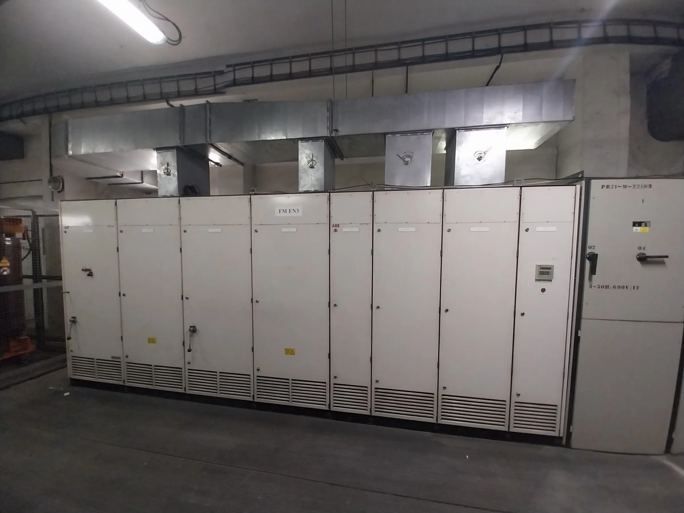 Výmena frekvenčného meniča 1,5 MW za štyri dni — 1