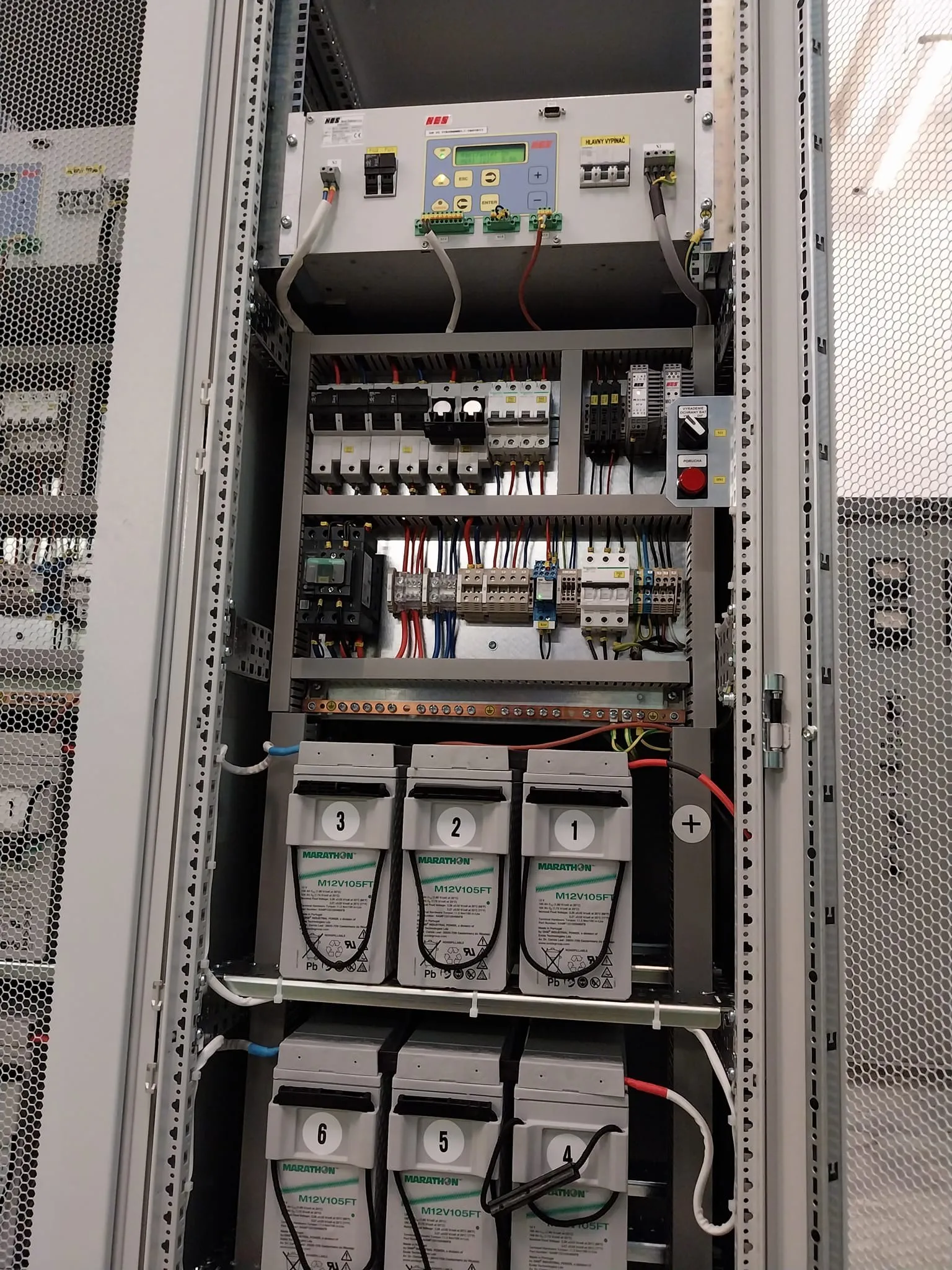 110 V DC backed-up supply for a substation — 2